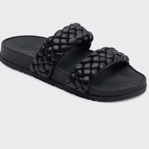 Roxy Slippy Braided Sandals NWT